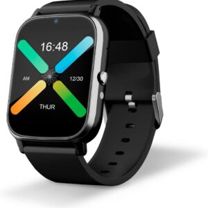 DCU TECNOLOGIC – Senioren-Smartwatch mit GPS und 4G-Videoanrufen – Smartwatch mit 1,69 Zoll IPS-Voll-Touchscreen – IPX6 Wasserdicht – Ideal für Senioren – Schwarz Farbe