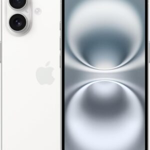 Apple iPhone 16 256 GB: 5G Handy mit Kamerasteuerung, A18 Chip und einem echten Boost für die Batterie. Funktioniert mit AirPods, Weiß