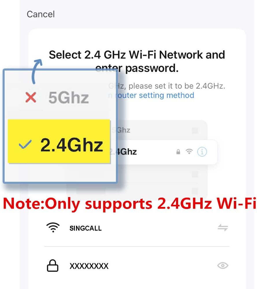 SINGCALL Wireless Emergency Button for Seniors Call System, Tuya WiFi Smart SOS Emergency Button, Red Seniors Emergency Call x 1 (Supports 2.4GHz WiFi) – Bild 3