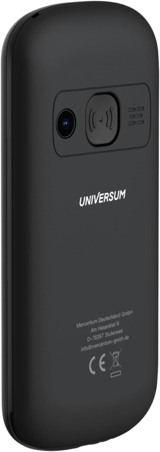 UNIVERSUM W60-C - Senior Mobile Phone without Contract with Large Buttons & Charging Station - Emergency Call Button SOS, Torch, Magnifying Glass, FM Radio, Bluetooth, USB-C - Large Button Mobile Phone for Seniors with Hands-Free Function – Bild 11