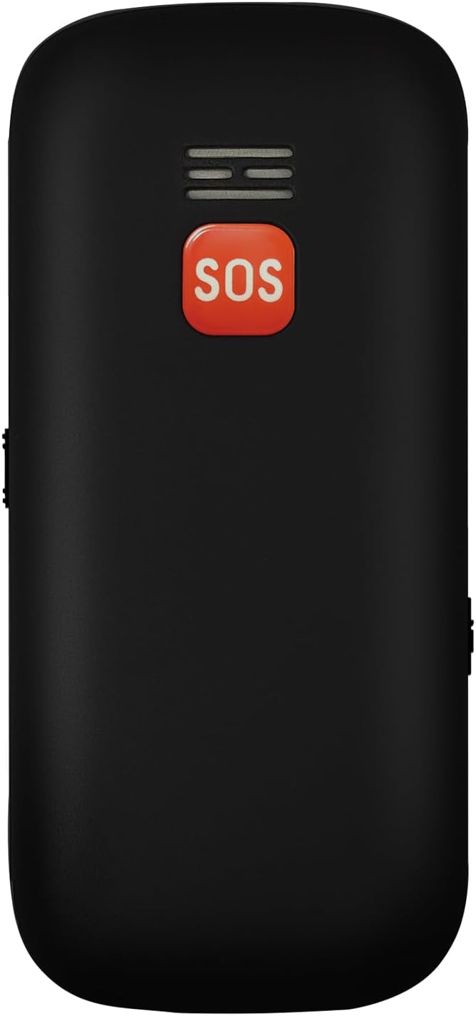 artfone CS181 Senior Mobile Phone Without Contract, Dual SIM 2G GSM Mobile Phone with Large Buttons, SOS Emergency Call Button, Torch, Large Button Mobile Phone with Charging Station, 800 mAh Battery, FM Radio, 1.77 Inch Colour Display, Black – Bild 3