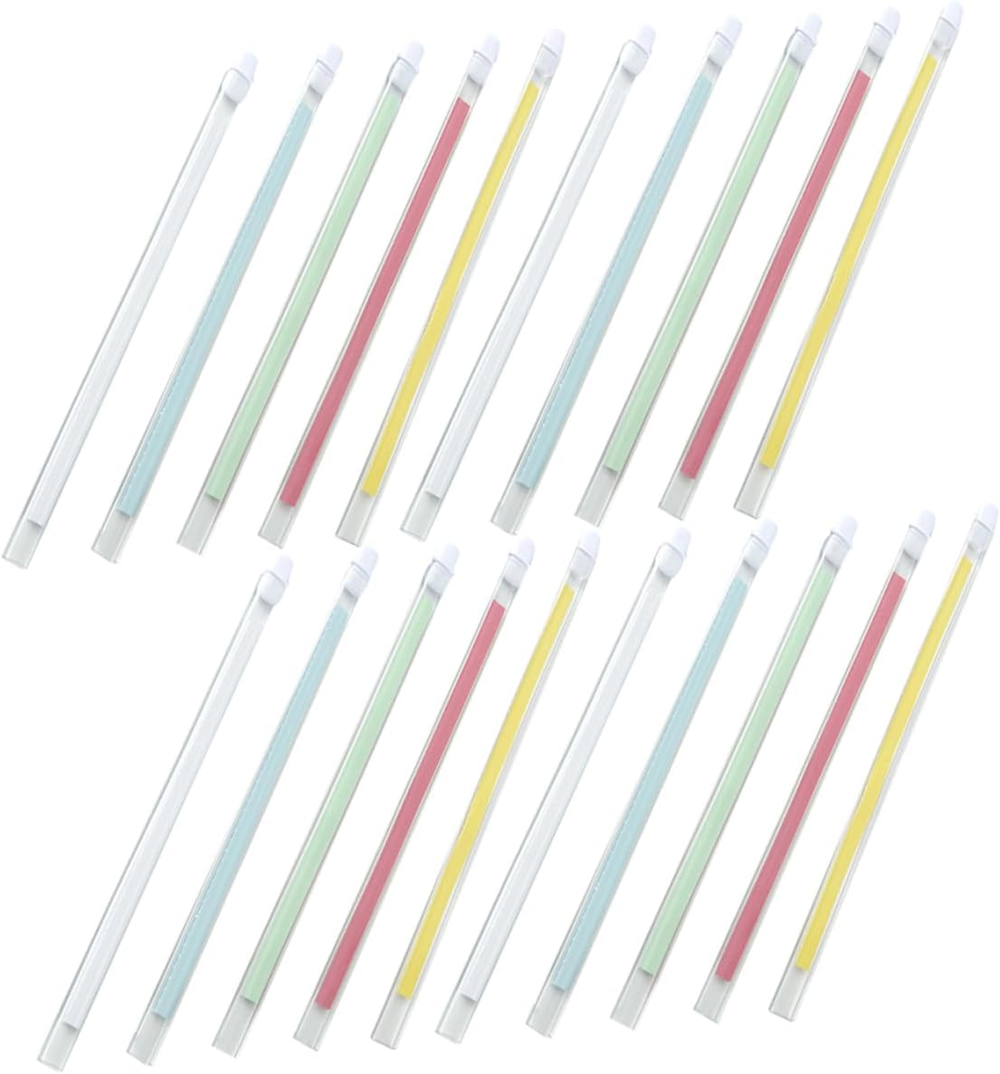 Pack of 20 Medical ID Bracelets for Seniors Writable Waterproof Wrist Bands for Hospital Use and Patient Safety to Prevent Loss