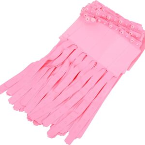POPETPOP 100 Stück und Reißfeste Patientenarmbänder aus Pvc in Rosa Tragbar und Bequem für Medizinische Einrichtungen und Krankenhäuser
