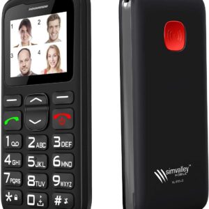 simvalley MOBILE Emergency Mobile Phone: Comfort Mobile Phone XL-915 V2 with Premium Guarantee Call (Emergency Call Mobile Phones, Seniors Emergency Call, SOS)