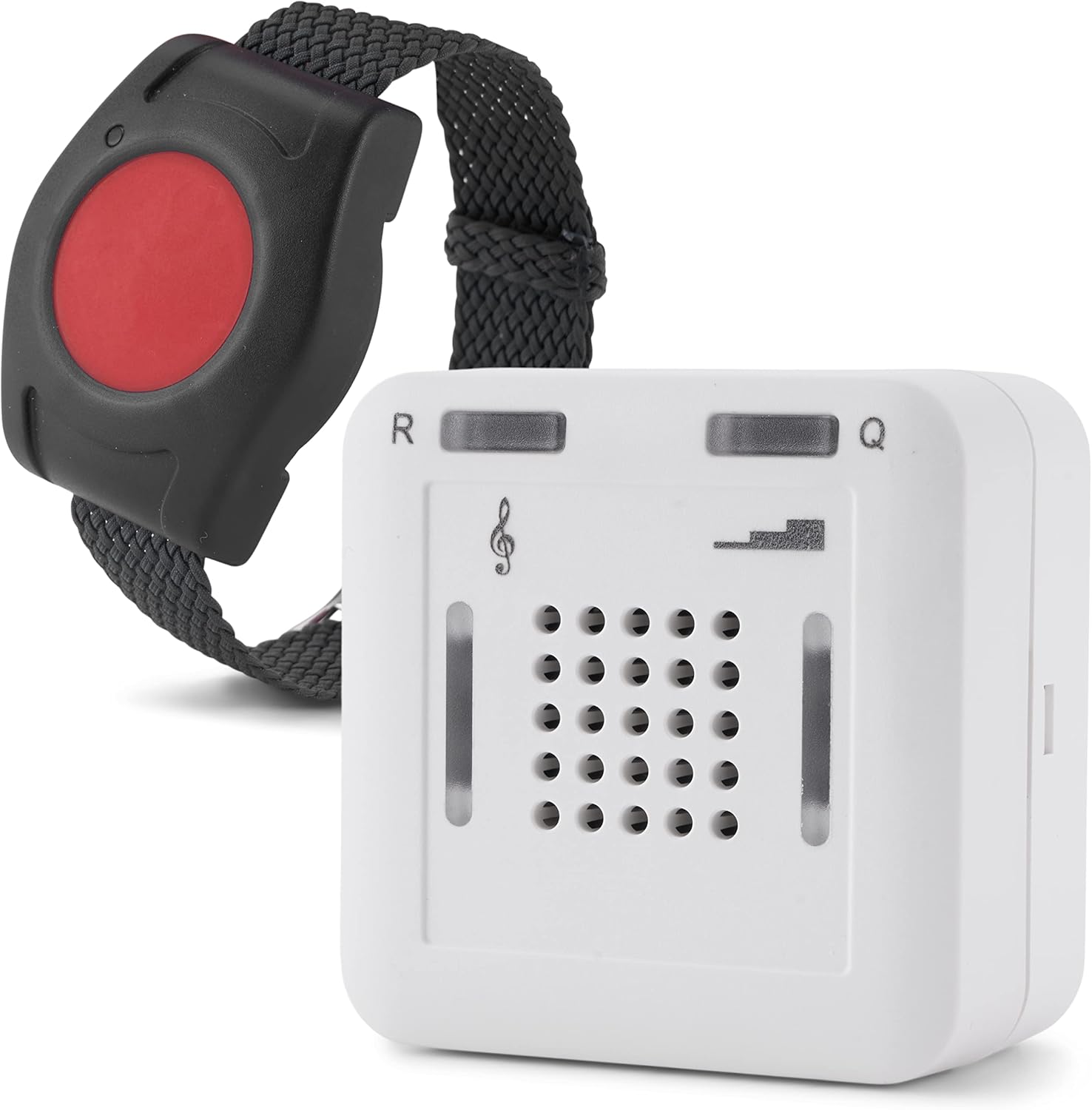 ELDAT - Mobile home emergency call with emergency call transmitters and acknowledgement function - Emergency button for seniors - RS16 with bracelet transmitter RT26