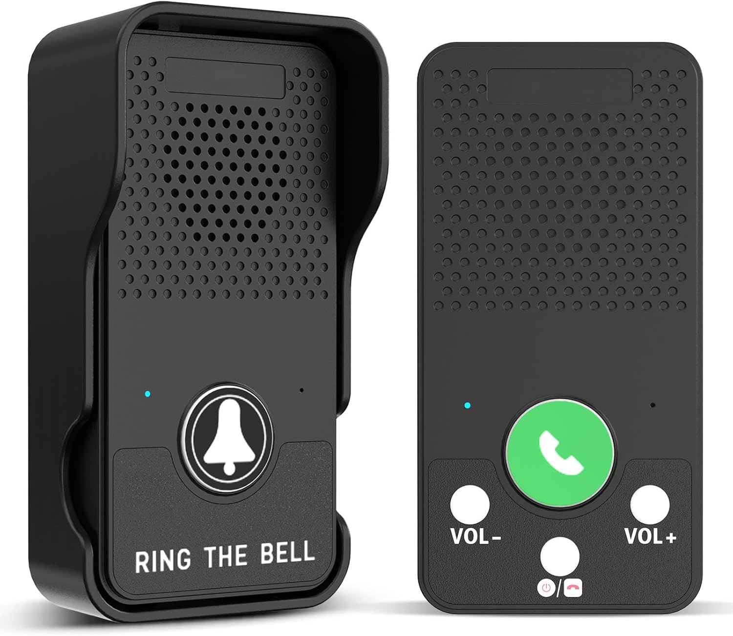 ChunHee Intercom for Seniors Emergency Call Intercom Home Emergency Call Internal 150 m SOS Alarm Wireless for Caregivers Patient Older Volume Level 8 Extremely Long Battery Life