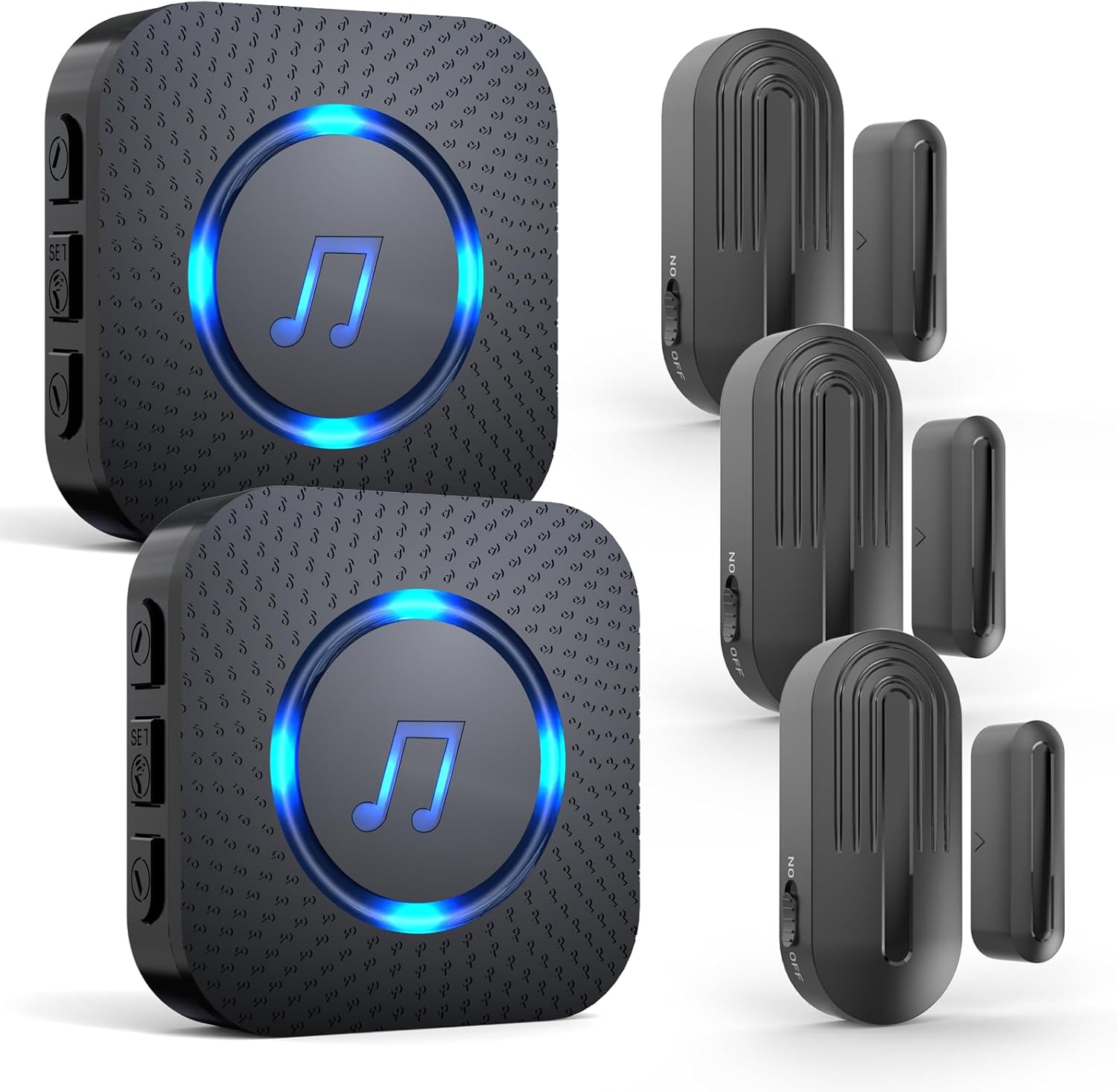 SanJie Wireless Doorbell Doorbell for Business/Home/Office/Business(150M Range, 26 Chimes, Adjustable Volume)
