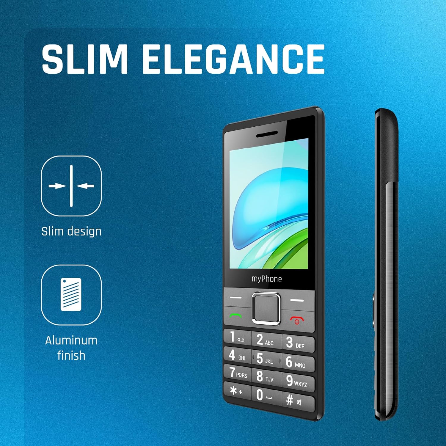 myPhone 7340 LTE Senior Mobile Phone without Contract, 4G Button Mobile Phone with Large Display, Elegant Classic Mobile Phone, Dual SIM, Long Battery Life – Bild 7
