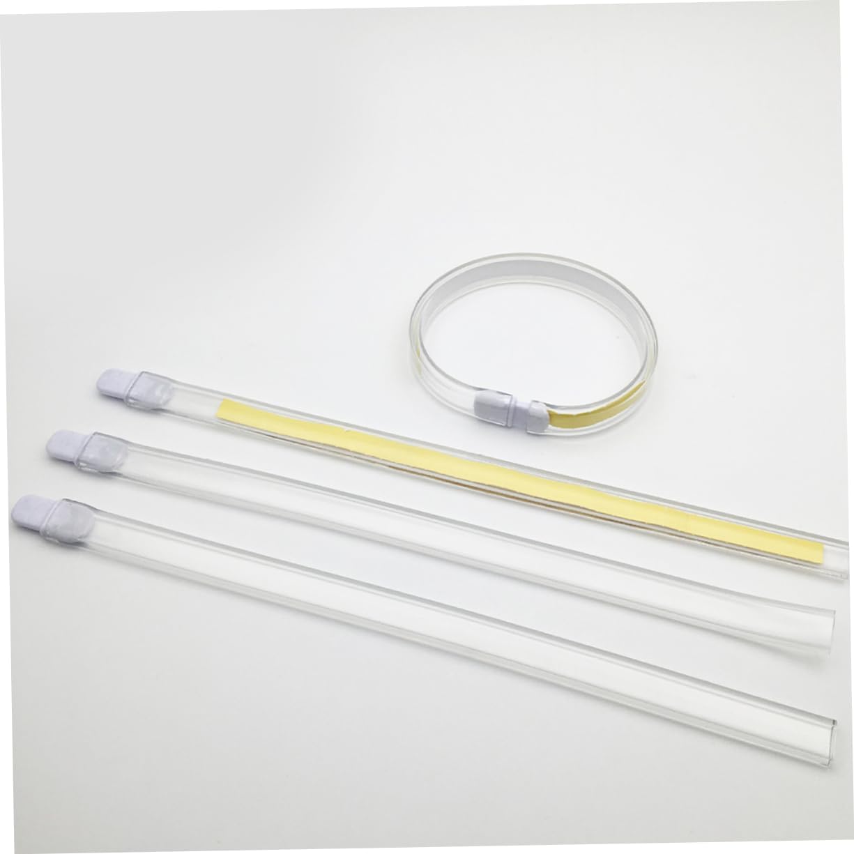 HOMSFOU Pack of 20 Bracelets, Safety Bracelets for White Bracelets, Paper Bracelets, Wristbands for Hospitals, Medical Bracelets, ID Bracelets for Plastic – Bild 6