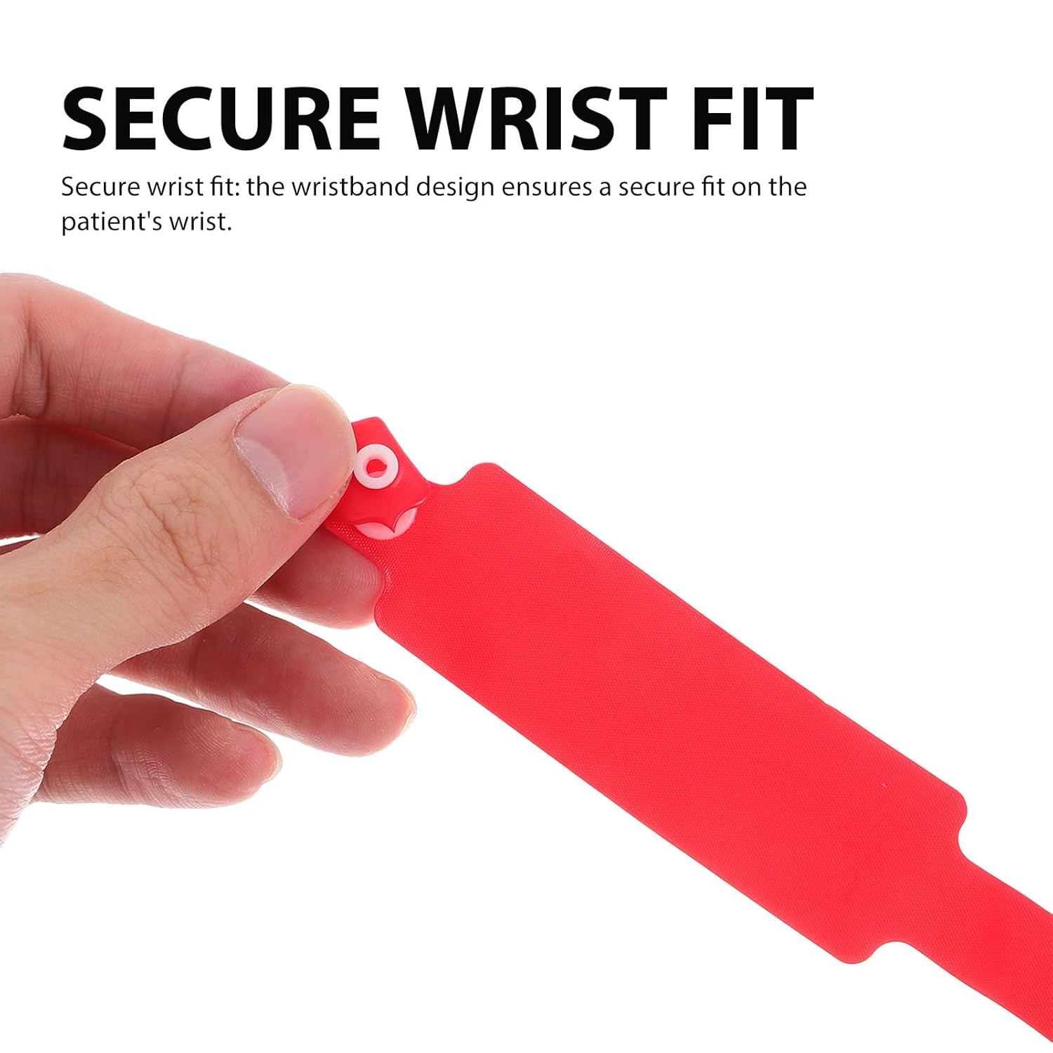 FUOYLOO Medizinische Identifikationsarmbänder 100 Stück PVC Einweg Patientenarmbänder für Krankenhauspatienten zur Genauen Behandlungserkennung – Bild 3