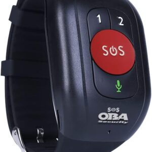 SOS Seniors Life-Saving GPS 4G WiFi Calls, Drops, GPS Position, Heart, Pressure, Temperature, Waterproof IP 67 App Free (File with Instructions for Configuring the SIM)
