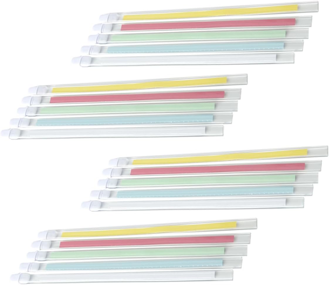 HOMSFOU Pack of 20 Bracelets, Safety Bracelets for White Bracelets, Paper Bracelets, Wristbands for Hospitals, Medical Bracelets, ID Bracelets for Plastic