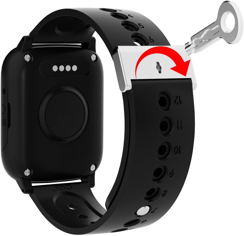 Seniorenuhr NC120E Protect (Demenz) 4G mit GPS, SOS-Notruf & Sturzsensor – Bild 7