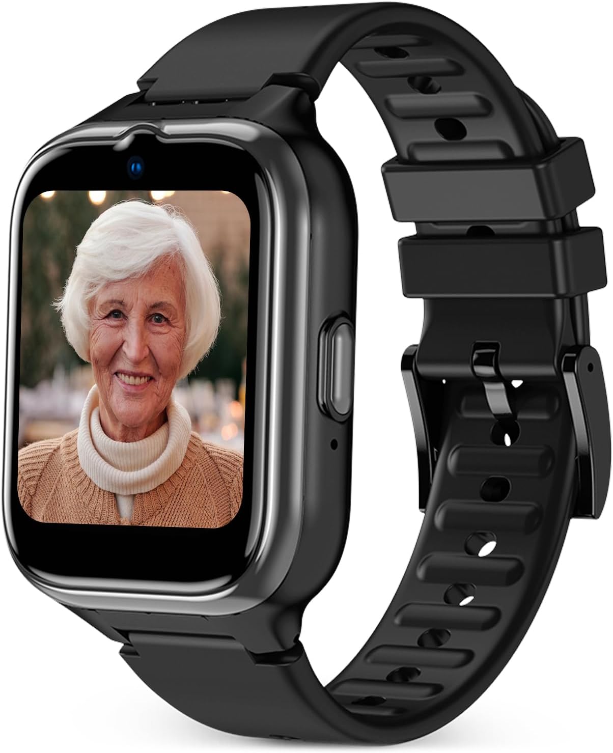SPC Smartee 4G Senior Smart Watch for Seniors with Large Letters, SOS Button, GPS and Security Circle, Calls/Video Calls, Heart Rate and Smartwatch Management via the App SPC Smart Clan