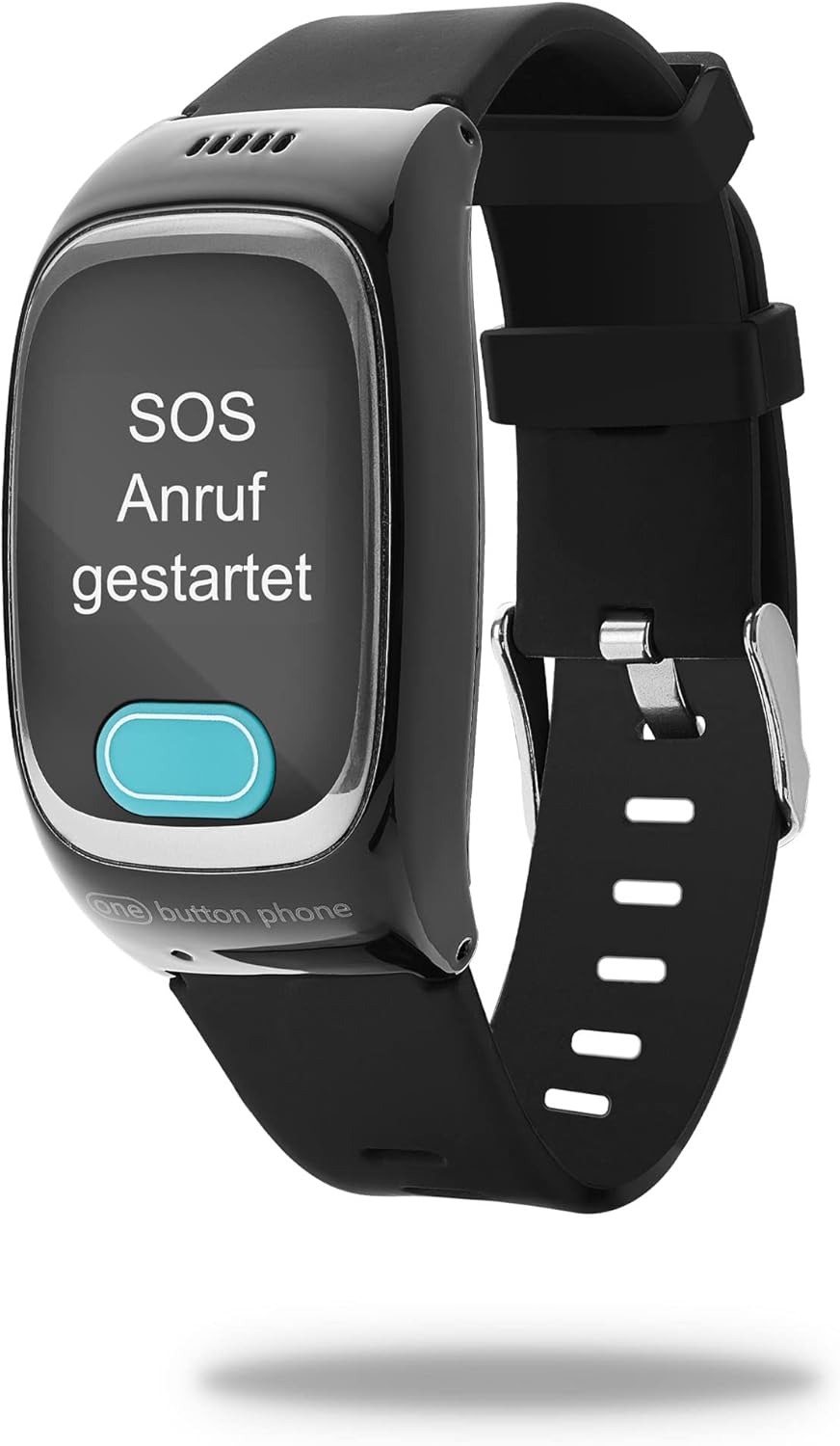 2022 Model - Emergency Watch with Location and Phone Function, Emergency Call Bracelet for Seniors, SOS Emergency Button, GPS Emergency Watch, Black