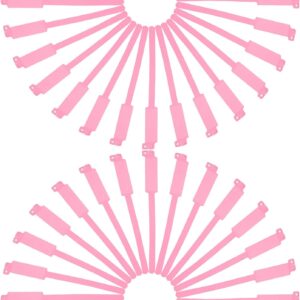SHINEOFI 100 Stück und Reißfestes Identifikationsarmband aus Pvc in Rosa Einweg Patienten Id Armband für Medizinische Einrichtungen und Krankenhäuser