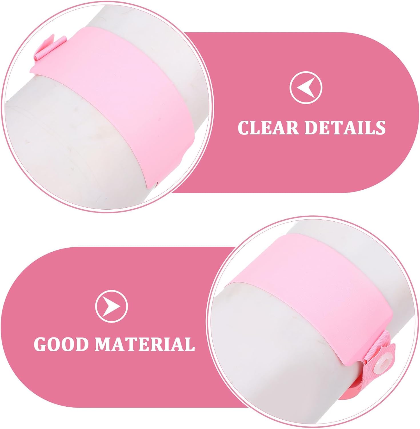Artibetter 100 Stück Rosa Pvc Identifikationsarmbänder für Patienten im Krankenhaus Einweg Medizinische Armbänder mit Hoher Sichtbarkeit – Bild 8