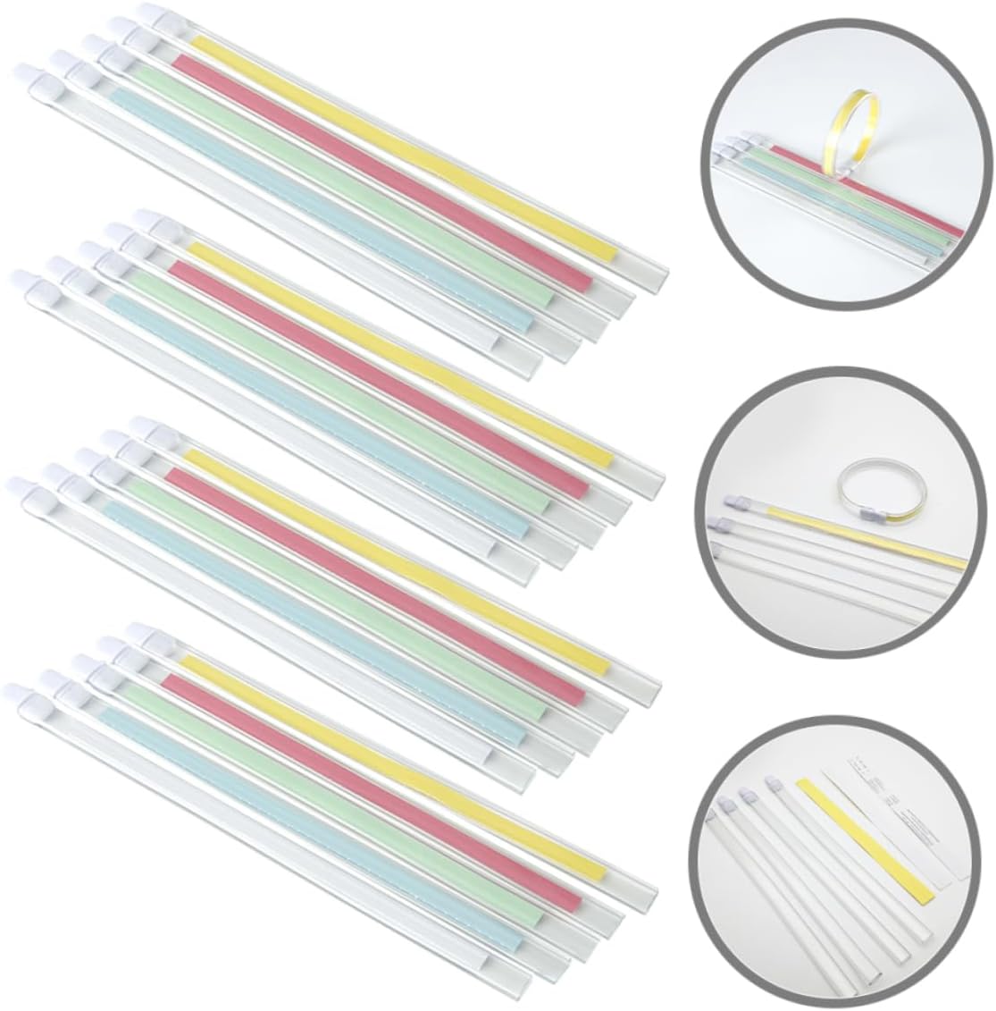 Operitacx Pack of 20 Writable Hospital Bracelets Newborn Bracelets RFID Bracelets for Events – Bild 7