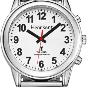 Hearkent Talking Watch with German Voice Edition, Seniors Watch, Blind Watches, Visually Impaired Watch
